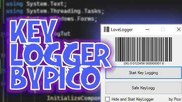 How to Create Your Own Keylogger in C# - Easy Tutorial for Beginners! bypico