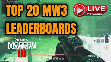 MW3 LIVE | MULTIPLE DNA BOMBS DAILY | TOP 20 on MW3 Leaderboards!