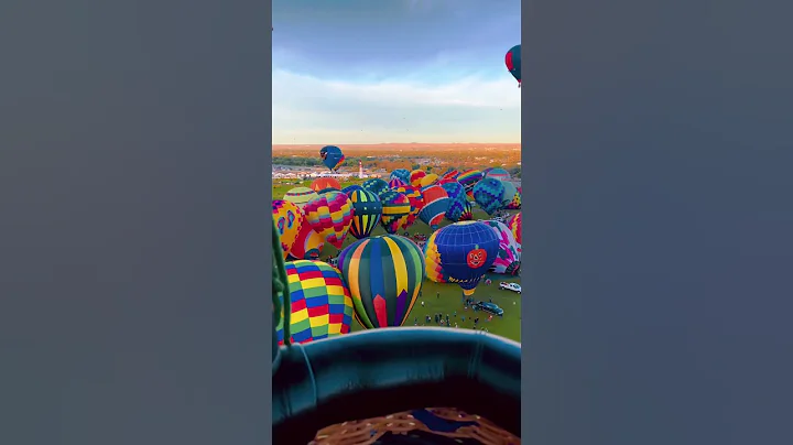 Incredible hot air balloon festival in New Mexico
