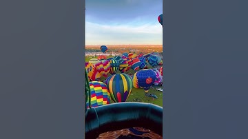 Incredible hot air balloon festival in New Mexico