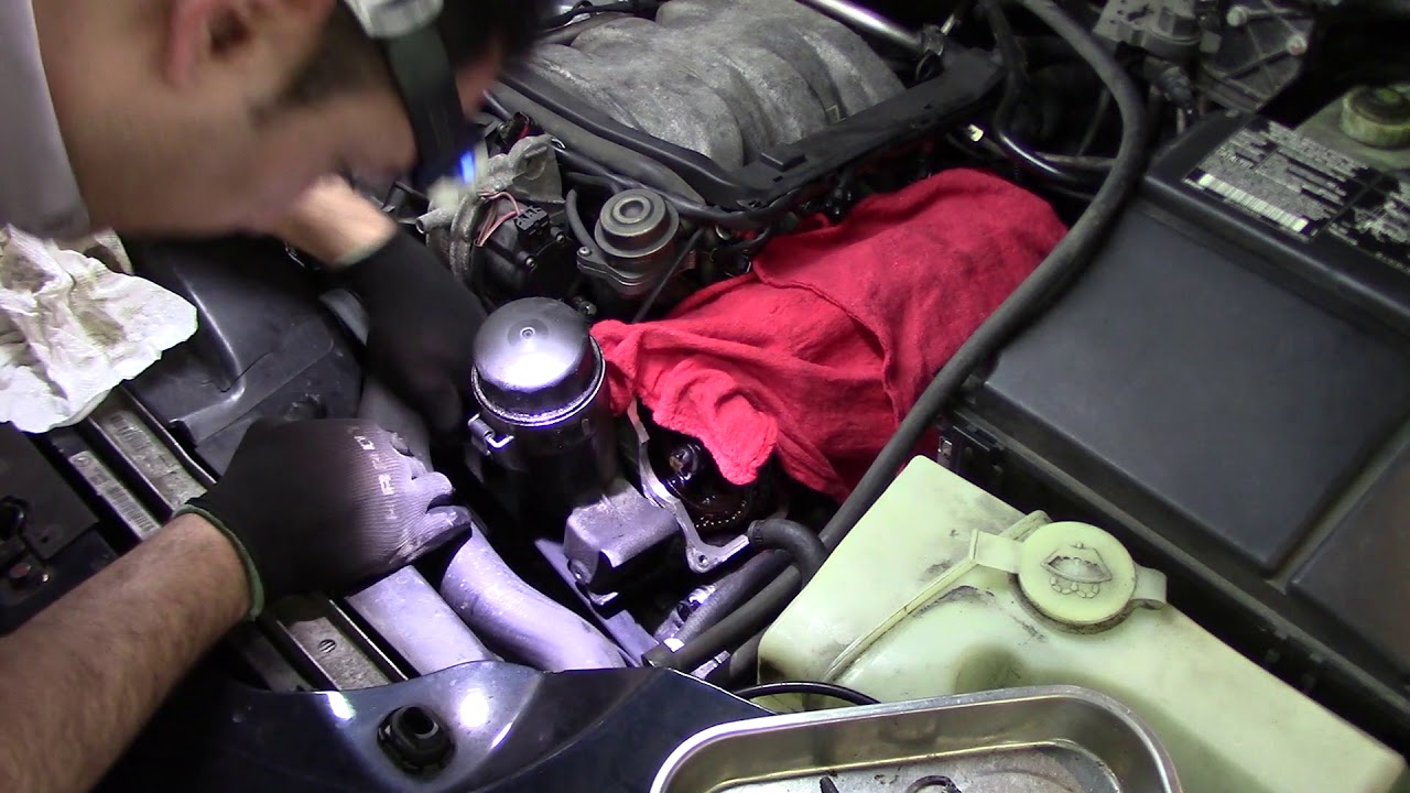 2002 ML320 Power Steering pump repalcement YouTube
