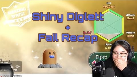Shiny Diglett #050 in Let