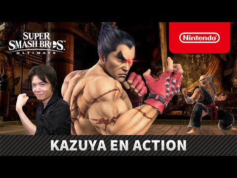Super Smash Bros. Ultimate – Kazuya en action (Nintendo Switch)