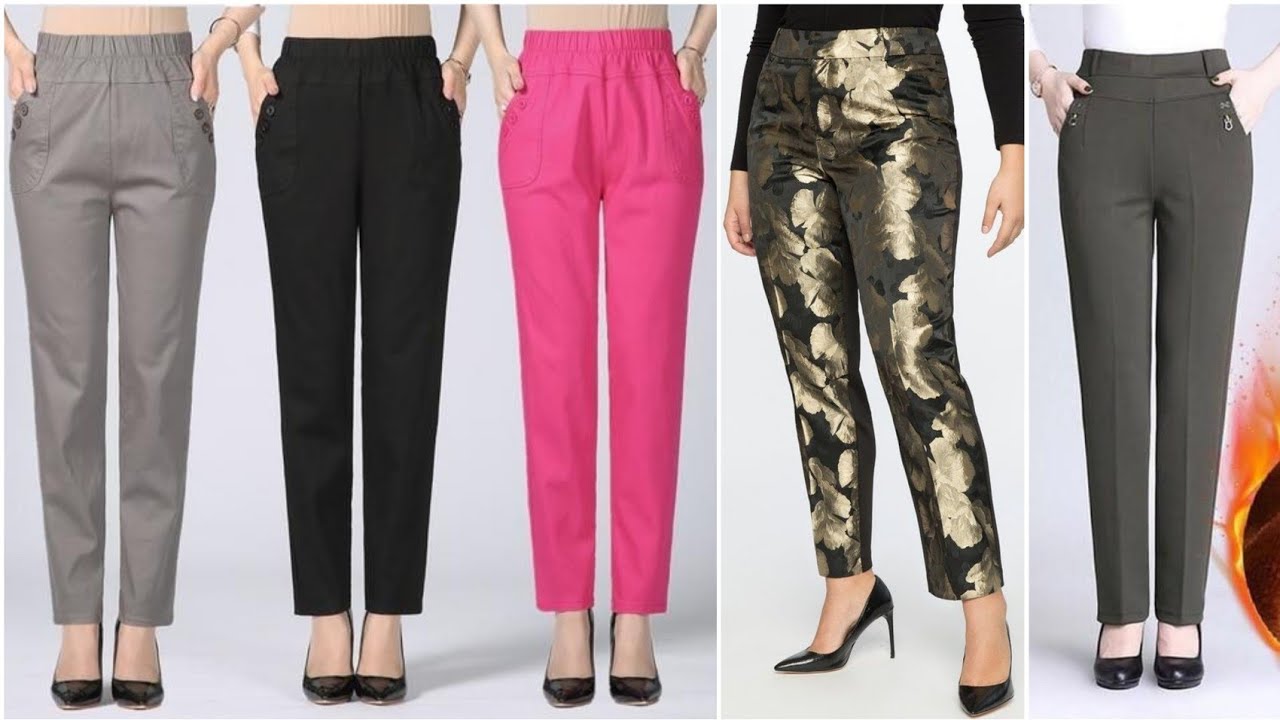 30 useful Designer trousers design for Girls || Latest girls Pent ...