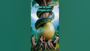 Rescue a baby elephant from giant python #shorts #rescue #animals