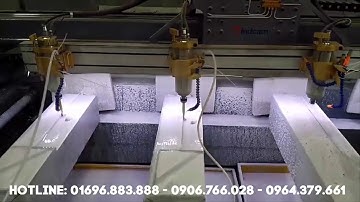 Máy điêu khắc đá CNC giá rẻ Bình Dương