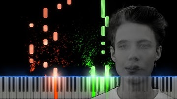 jxdn Angels & Demons Piano Cover Midi tutorial Sheet app  Karaoke