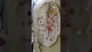 Handmade Resin Art Products | Customized Resin Name Plate | Unique Gift Ideas #resin #art #gifts