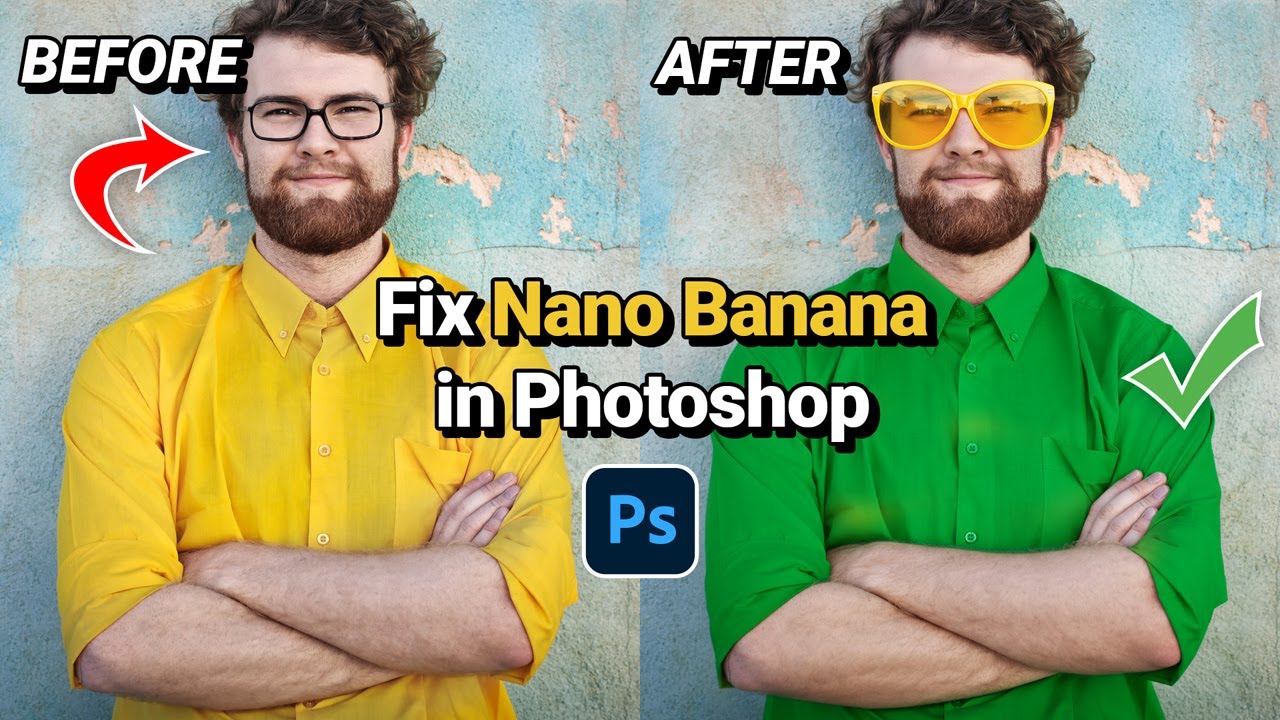 How to Fix Nano Banana in Photoshop 2026 - YouTube