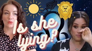 Why Meghan Markle's Astrology analysis Predicts Pathological Lies and Narcissistic Behaviour