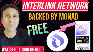 INTERLINK NETWORK AIRDROP FULL GUIDE | INTERLINK AIRDROP BACKED BY MONAD | FREE  AIRDROP APP |