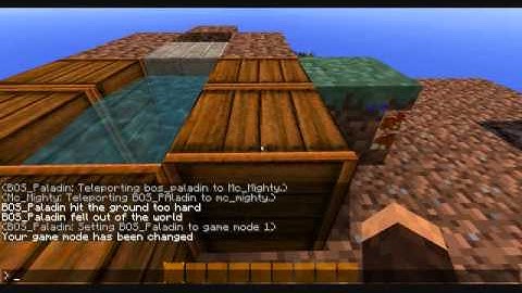 Minecraft SkyBlock Survival Part 1 Cobble Stone Generator