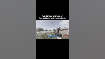 Rust Console when you get followed while on a treasure hunt…#shorts #rust #rustconsole