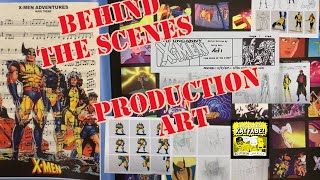 X-MEN SATURDAY MORNING CARTOON! Animation  Cel Art, Character Designs Behind Animated ‘90s TV Series