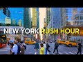 I  ny  walks and the city manhattan rush hour walking tour 4k