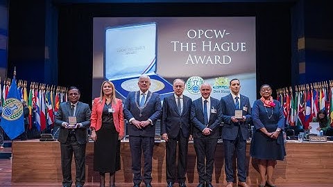 2024 OPCW-The Hague Award Ceremony