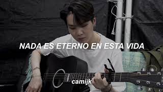 Le conté a yoongi como me sentía, y al día siguiente escribió &#39;&#39;people&#39;&#39;.