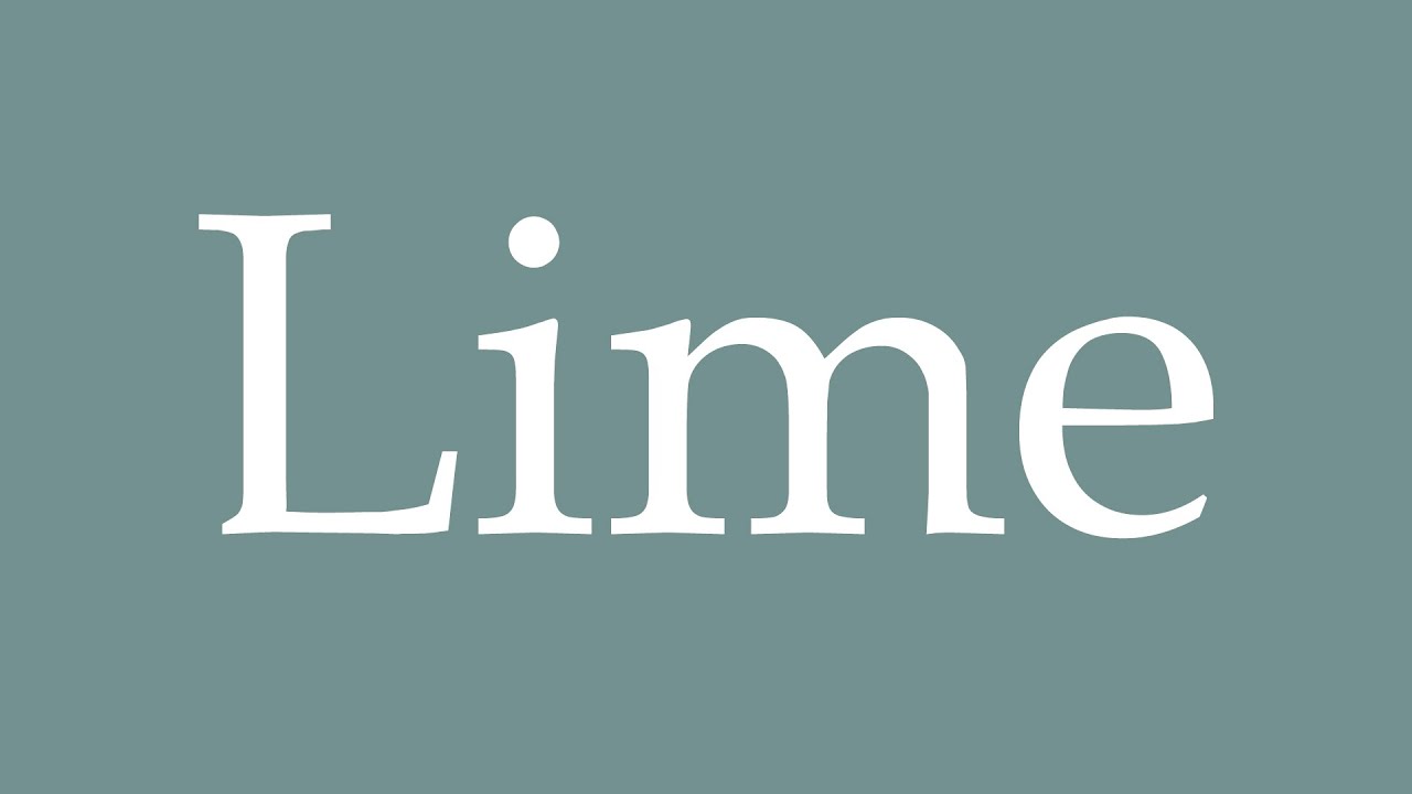 how-to-pronounce-lime-correctly-in-french-youtube