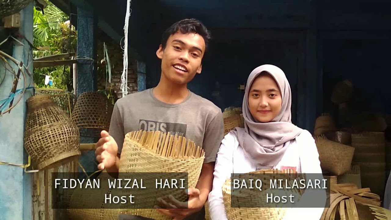 Video wawancara kerajinan bambu Lombok  tengah YouTube