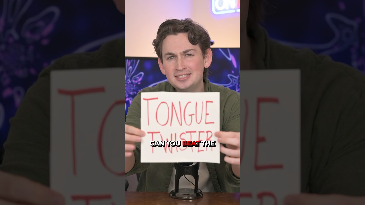 Can You Say the World’s Hardest Tongue Twister? 😳 
