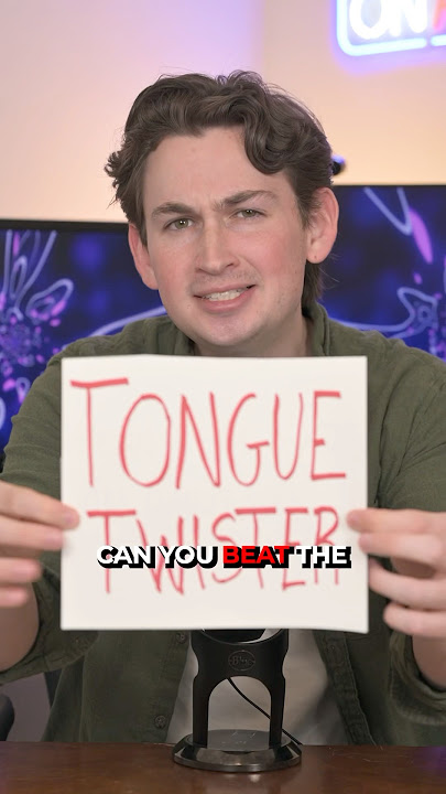 Can You Say the World’s Hardest Tongue Twister? 😳 #shorts