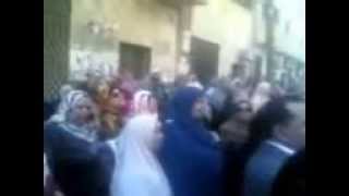 العاملين بالبريد من أمام محكمة الاسكندرية الابتدائية بالمنشية