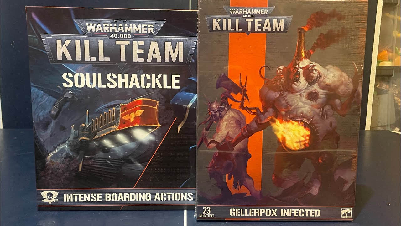 Kill Team unboxing featuring Soulshackle and Gellerpox Infected - YouTube