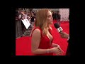 Jodie Comer great cleavage low cut dress