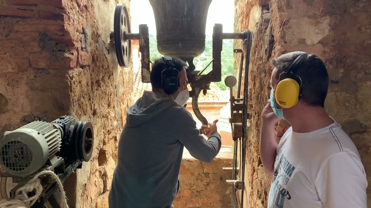 🔔Toc de campanes a mà, 9 de maig de 2021. Cabanes.