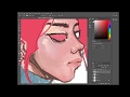 character speed paint