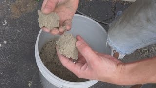 DIY Metal Casting Sand from Kitty Litter - Green Sand