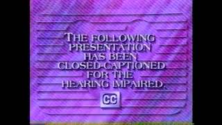 Disney Channel Bumper- Closed Captioned 2 (1993)