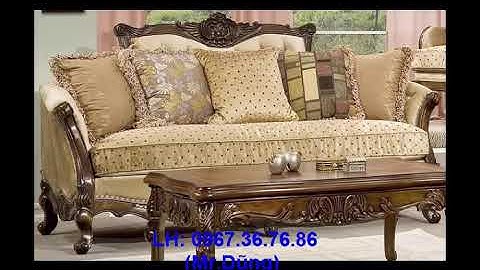 Xưởng đóng ghế sofa cổ điển châu Âu tại TPHCM