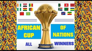 FIFA African Cup of Nations ⚽️ All Winners ⚽️ Every Year | 1957-2024