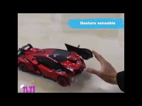 gesture-sensing-remote-control-robot-one-button-transformation-car-toy-ocean-blue