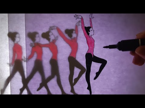 Vidéo: Comment Représenter Une Danse En Mouvement Sur Papier