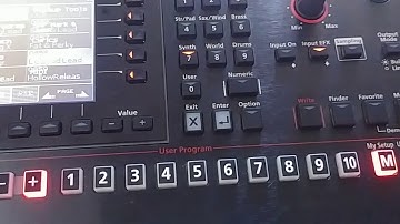 ROLAND EA7 - ONE TOUCH LOCK SETTING