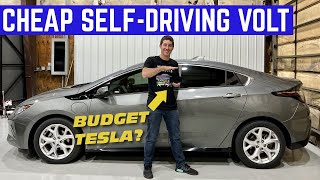 Tesla ON THE CHEAP: Can I Make My Chevy Volt SELF-DRIVING?
