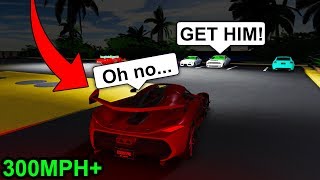 I Raced the ENTIRE server in a 300MPH SUPER CAR then this happened..