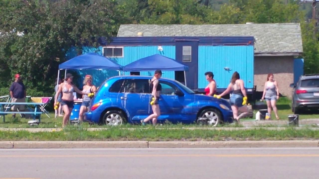 Fat ass car wash Bowness Alberta Canada YouTube