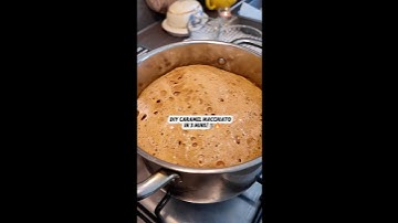 ☕️DIY Caramel Macchiato in 3 mins🔥#shorts #drink #homemade #uk #usa #recipe #yummy #coffee