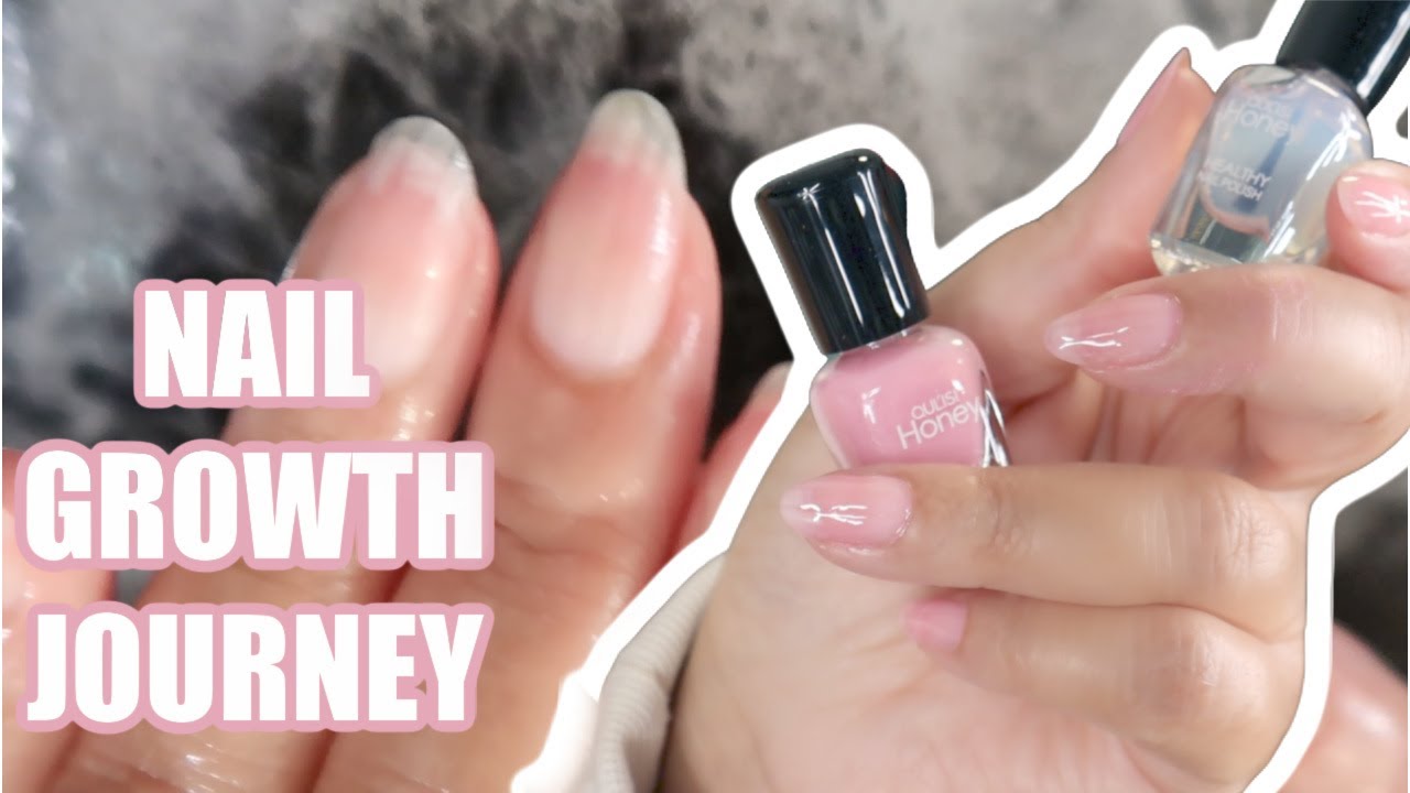 NATURAL NAIL GROWTH JOURNEY + Abitzon Non Toxic Nail Polish Set