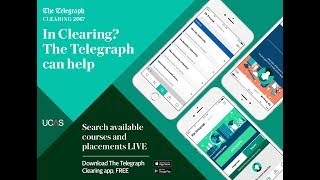 Telegraph Clearing, the UK's only official Clearing app screenshot 1