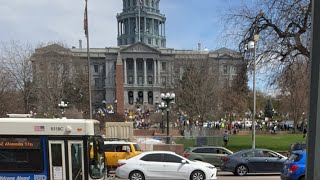 LIVE FROM DENVER CAPITOL OPERATION GRIDLOCK PROTEST