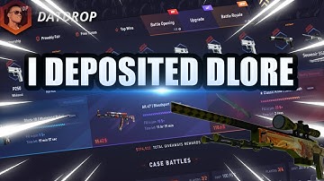 DEPOSITING MY FIRST DRAGON LORE ON DATDROP!