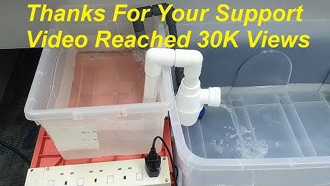 DIY No Drilling Overflow system For Aquarium Tank with adjustable water level for lessthan $10 Parts