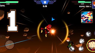 Stickman Heroes Battle Of God Android GamePlay #1 screenshot 4