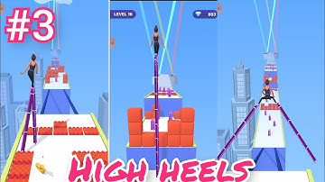 High Heels New Update Gameplay (iOS,Android) Walkthrough Part 3 | Level 20-30 | #gamerdidi#girlgame