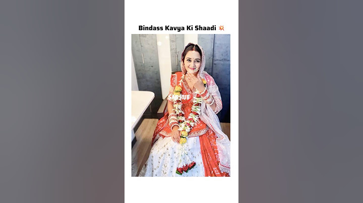 Bindass Kavya Ki Shaadi | Kavya Real Life Love Partner Update #bindasskavya #pravishtmishra #pravya