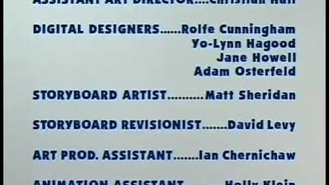 Max and Ruby Ghost Bunny Credits